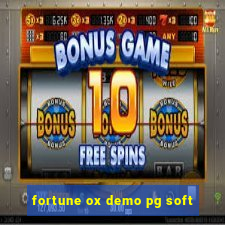 fortune ox demo pg soft